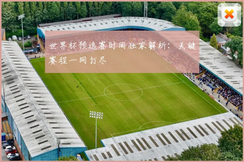 世界杯预选赛时间独家解析：关键赛程一网打尽